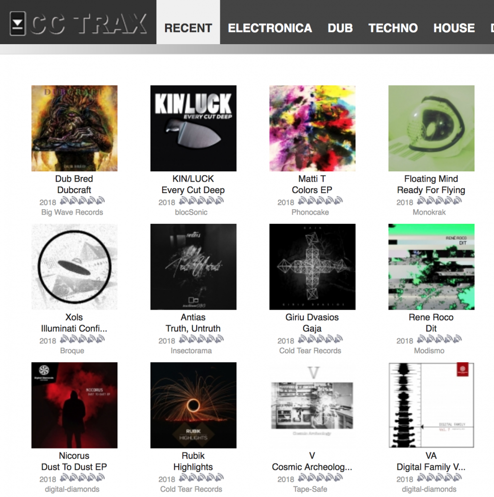 Free music download from cctrax