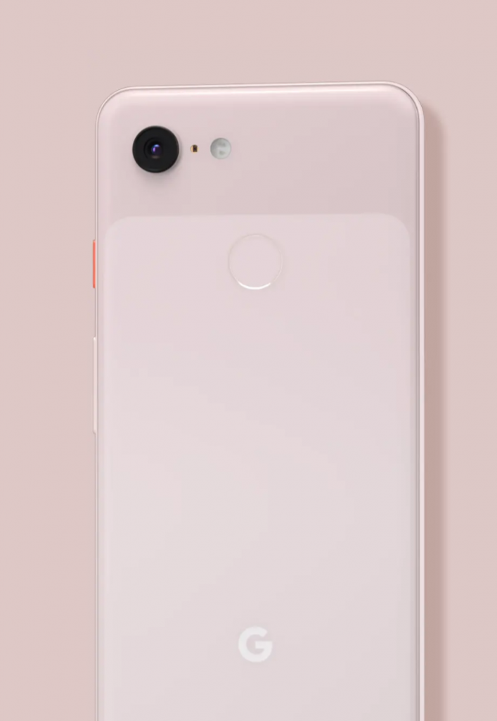 Pixel 3XL Not Pink Color Back side