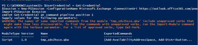 ran import-pssession command